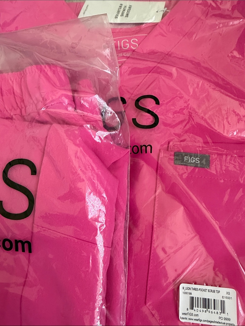 Men’s XS Rapid Response PINK FIGS set
